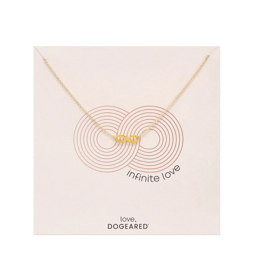 BNWT DOGEARED MODERN INFINITE LOVE NECKLACE